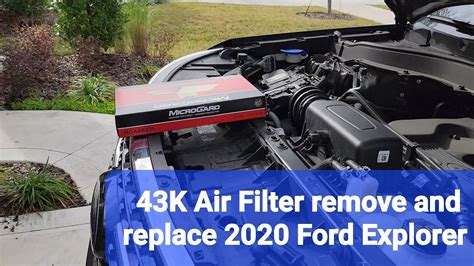 2023 ford explorer sport air filter